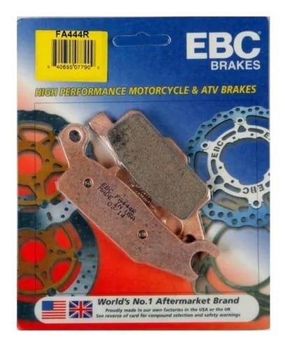 PASTILLA FRENO EBC FA444R YA YFM 550 09-14 700 07-25 GRIZZLY