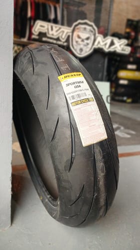 CUBIERTA DUNLOP MOTO PISTA SPORTMAX Q5A 200 / 55 - 17 CUT