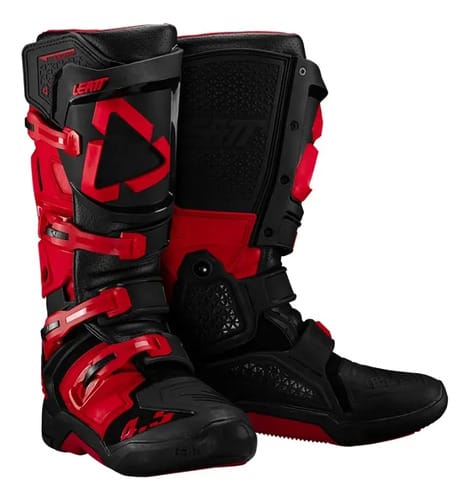 BOTAS LEATT 4.5 ROJO - ENDURO MOTOCROSS ADV CUT ROJO 11 US