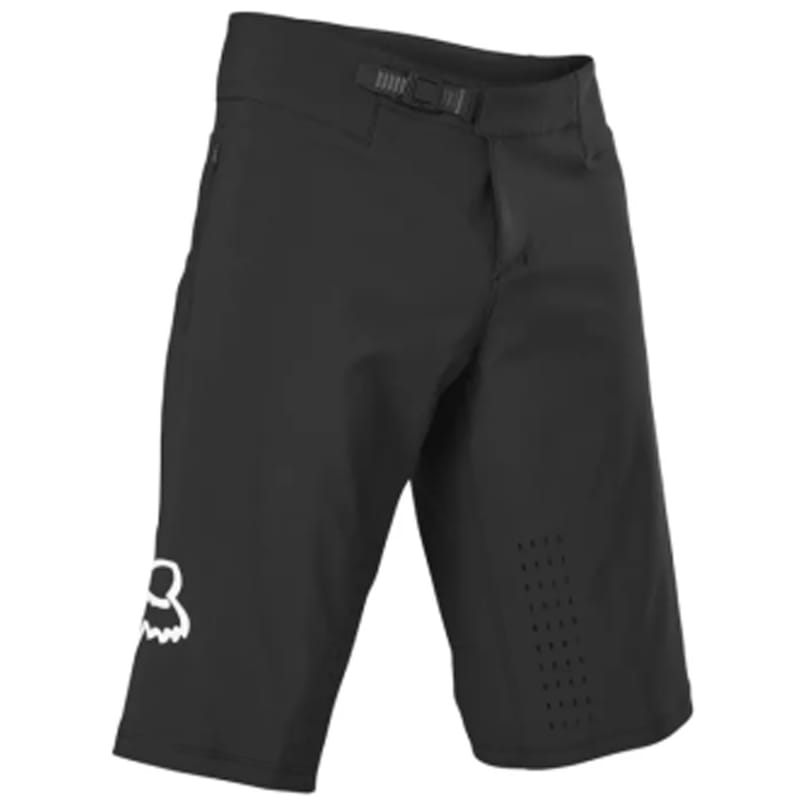 BERMUDA SHORT CICLISMO MOTO FOX DEFEND - NEGRO NEGRO LISA FO