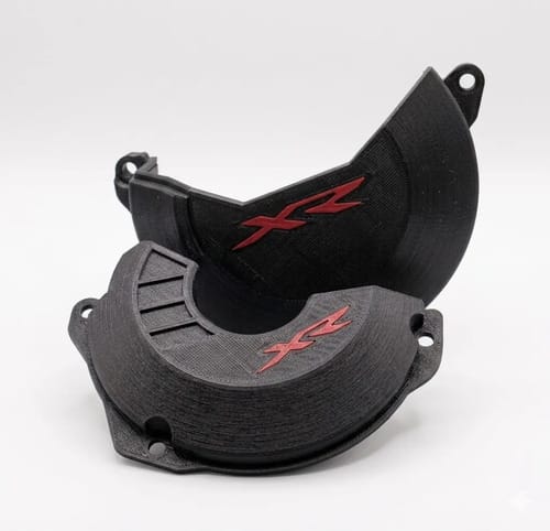 KIT PROTECTOR ENCENDIDO Y EMBRAGUE HONDA XR 250 TORNADO 3D N