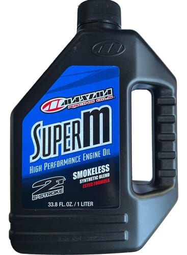 ACEITE MOTOR 2T SEMI SINTÉTICO MAXIMA SUPER M MADE IN USA