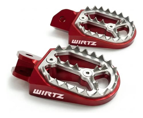 PEDALINES ANCHOS HONDA TORNADO XR 250 300L CRF230 XTZ WIRTZ
