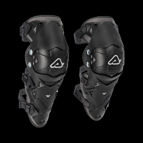 RODILLERAS ARTICULADAS IMPACT EVO 3.0 ACERBIS MOTO NEGRO CUT
