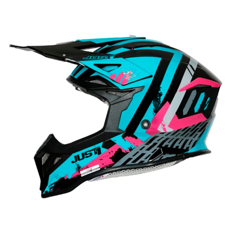CASCO MOTOCROSS OFF-ROAD JUST1 J39 MARSHALL ROSA ENDURO ROSA