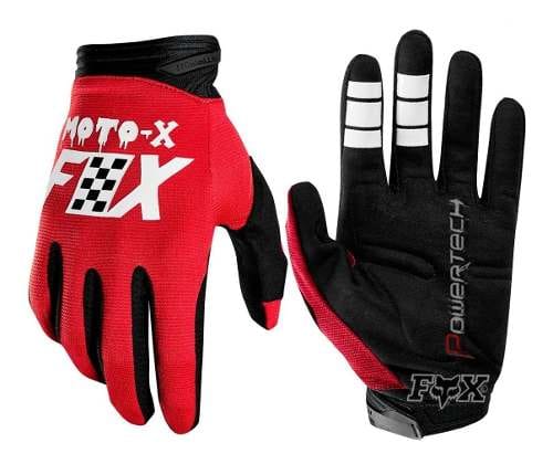 GUANTES MOTO FOX DIRTPAW CZAR- RED - POWERTECH