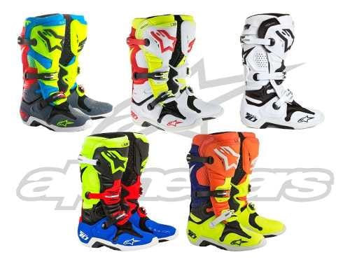 BOTAS MOTOCROSS ATV ALPINESTARS TECH 10 ARTICULADA CN BOTITA