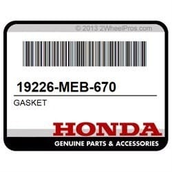 JUNTA TAPA BOMBA DE AGUA HONDA CRF 450 R 02 - 17 CRF 450 X 0