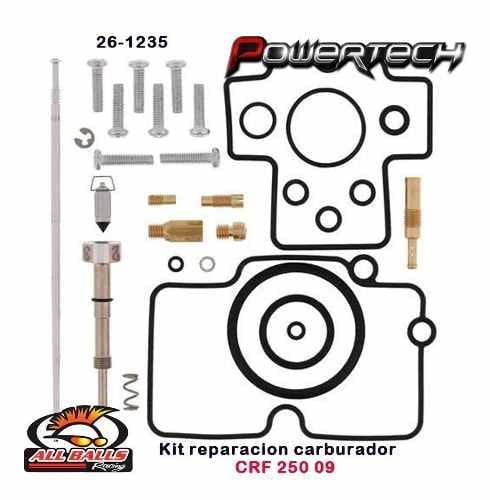 KIT REPARACION CARBURADOR ALL BALLS HONDA CRF 250 09