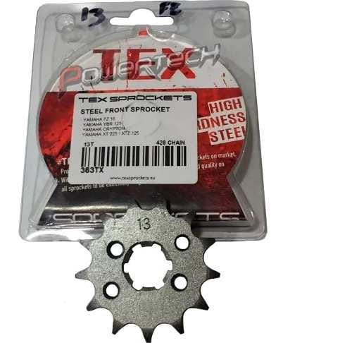 PIÑON TEX YAMAHA XTZ 125 FZ 16 YBR 125 DT 125