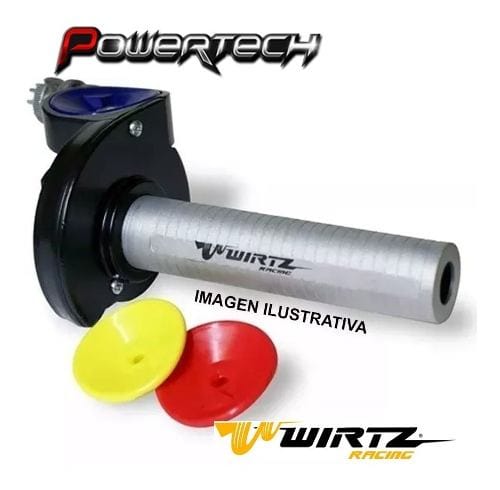 ACELERADOR RAPIDO 2T CAÑA ALUMINIO HONDA CR 125 250 KTM 10MM