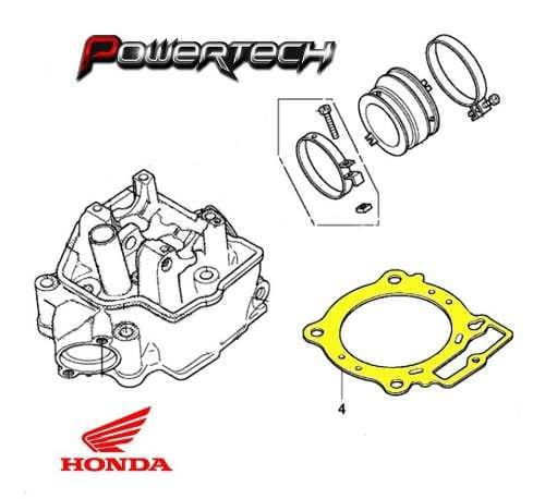 JUNTA TAPA DE CILINDRO HONDA CRF 450 2009 - 2016 - ORIGINAL