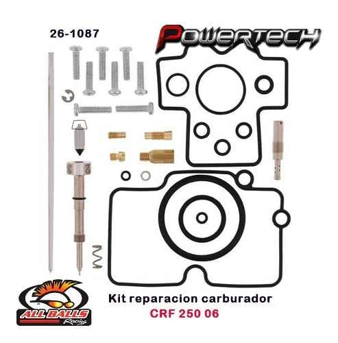 KIT REPARACION CARBURADOR ALL BALLS HONDA CRF 250 06