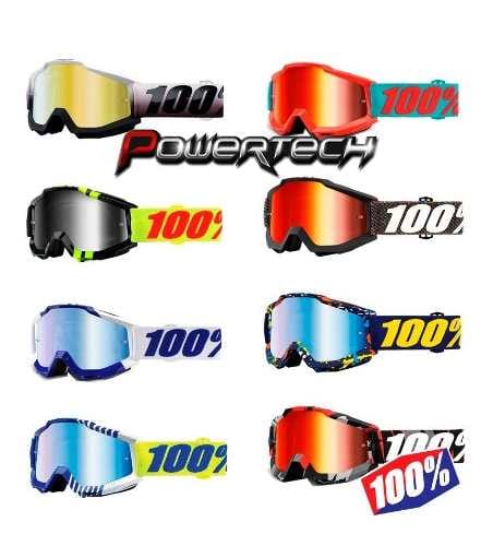 ANTIPARRAS 100% ACCURI ESPEJADA MOTOCROSS SPY OAKLEY DRAGON