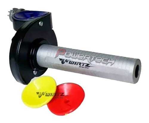 ACELERADOR RAPIDO 2T WIRTZ C/ CAÑA DE ALUMINIO 8 MM KX YZ RM