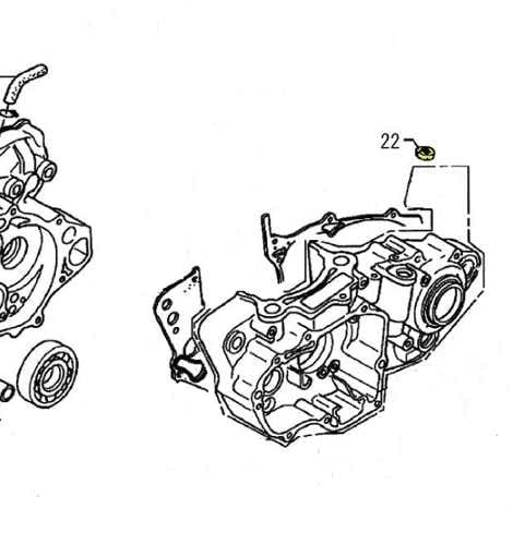 RETEN EJE LEVA CABLE EMBRAGUE CRF 250 450 - POWERTECH MOTOS