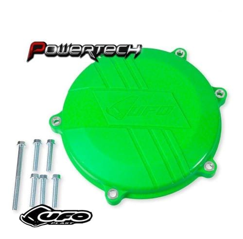 CUBRE PROTECTOR TAPA EMBRAGUE UFO KAWASAKI KXF 450 16 - 17 - POWERTECH MOTOS