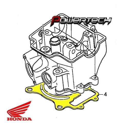 JUNTA TAPA CILINDRO HONDA CRF 250 05 - 09 ORIGINAL HONDA
