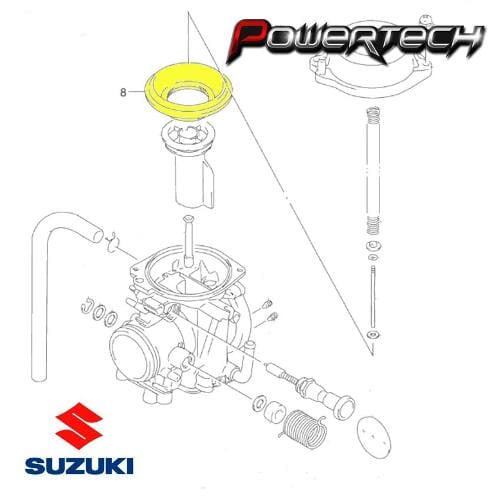 DIAFRAGMA CARBURADOR SUZUKI DR 250SE DR 350 DR 350SE