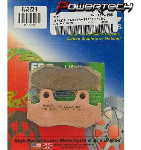 PASTILLA FRENO EBC FA323R YAMAHA YFZ 450 05 - 14 TRASERO -