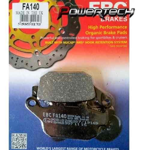 PASTILLA FRENO EBC FA140 HONDA TRANSALP 600 - POWERTECH MOTO