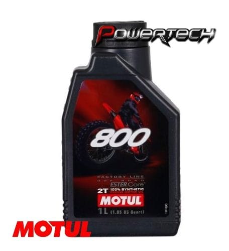 ACEITE LUBRICANT MOTUL 800 2T - 100% SINTETICO (PARA MEZCLA)