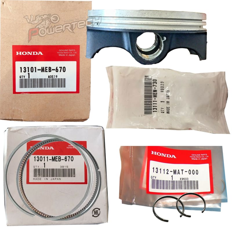 KIT PISTON CRF 450 02 - 03 HONDA ORIGINAL - POWERTECH MOTOS