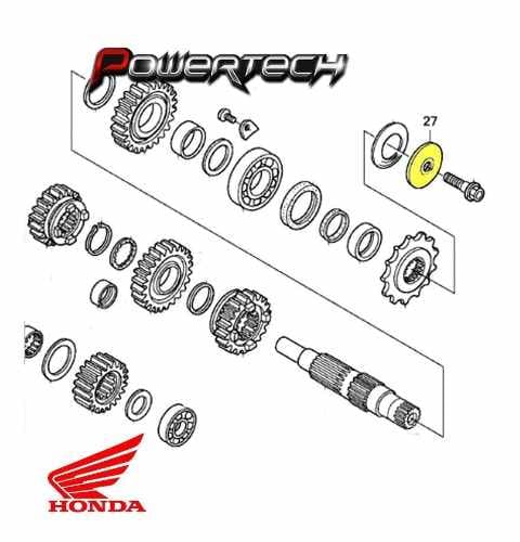 ARANDELA EXTERNA DEL PIÑON CRF 250 / 450 05 - 19 / CRF 250X