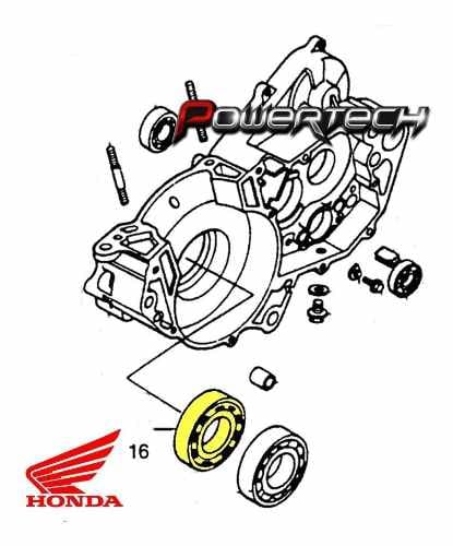 RODAMIENTO CIGÜEÑAL ORIGINAL HONDA CR 250 85-07 CR 500 85-01