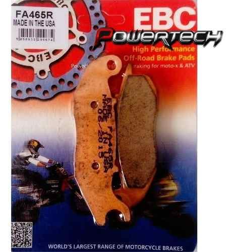 PASTILLA FRENO DELANTERA EBC FA465R HONDA CRF 250 L - POWERT