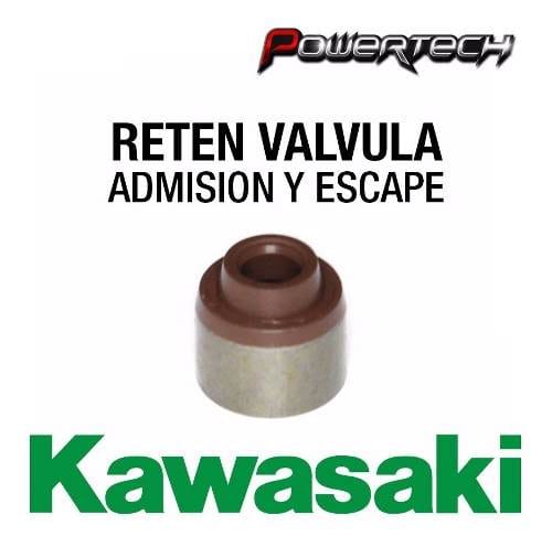 4 RETEN VALVULA ESCAPE Y ADMISION KAWASAKI KXF 250 KLX 300R