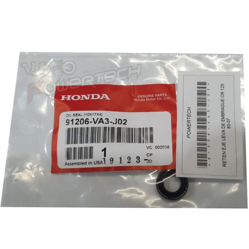 RETEN EJE LEVA DE EMBRAGUE ORIGINAL HONDA CR 125 83 - 07 - P