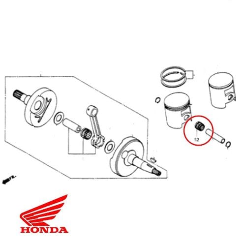 JAULA PISTON ORIGINAL HONDA CR 250 89 - 04