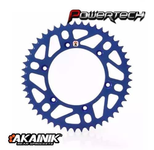 CORONA ALUMINIO MOTO YAMAHA YFZ 450R AZUL 38 T