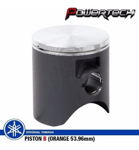 KIT PISTON B ORIGINAL YAMAHA YZ 125 05 -18 - 53.96 MM ORANGE