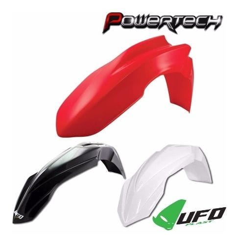 GUARDABARRO DELANTERO PARA XR 250 TORNADO ROJO NEGRO BLANCO