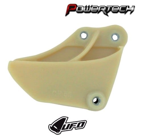GUIA CADENA UFO HONDA CR 85 03 -13 - BLANCO