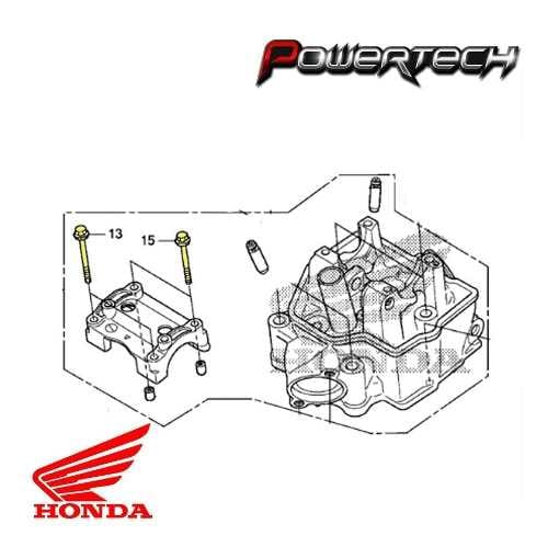 KIT 4 TORNILLOS SUJETA PUENTE ARBOL LEVAS HOND CRF 450 09-16