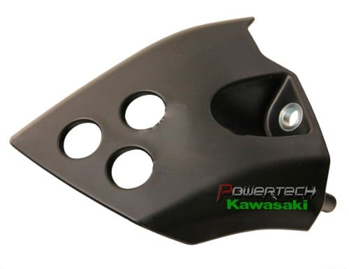 PROTECTOR PLASTICO CUADRO BOMBA ACEITE NEGRO KXF 250 09 - 16