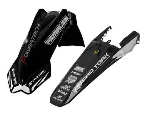KIT GUARDABARRO HONDA 250 TORNADO DELANTERO TRASERO PRO TORK