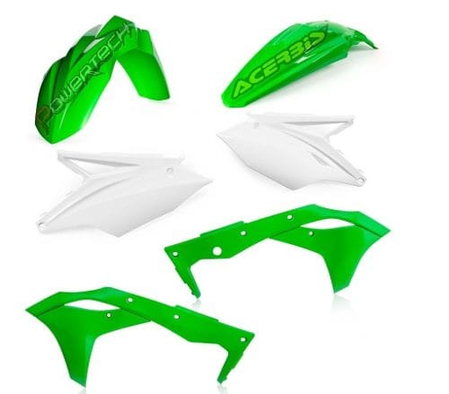 KIT PLASTICOS ACERBIS KAWA KXF 250 2019 / CUOTAS