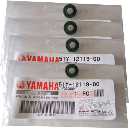 KIT 4 RETENES VALVULA ADMISION Y ESCAPE YAMAHA YZF 450 10-20