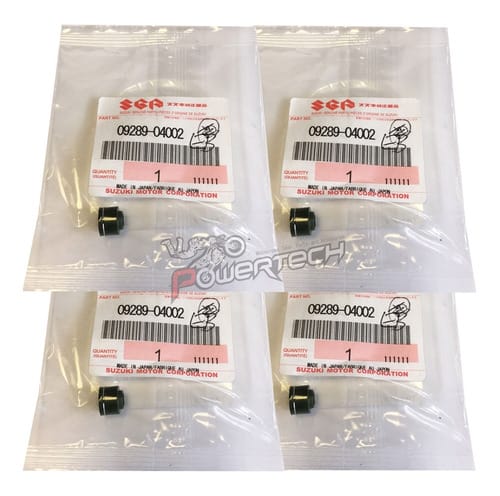 KIT 4 RETENES VALVULA ADMISION Y ESCAPE SUZUK RMZ 250 07-20