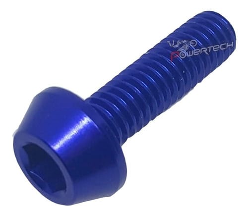 KIT 5 TORNILLOS ALUMINIO DRC 6X20MM AZUL CRF CR YZF KXF