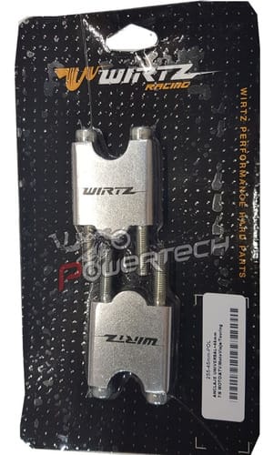 ANCLAJE CLAMP WIRTZ PARA MANUBRIO 22MM ELEVA 45MM SIN TAPA