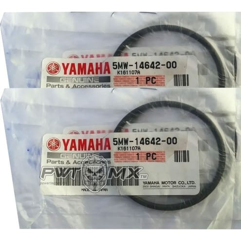 JUEGO 2 ORING JUNTA VEJIGA ESCAPE OEM YAMAHA YZ 250 01 - 21