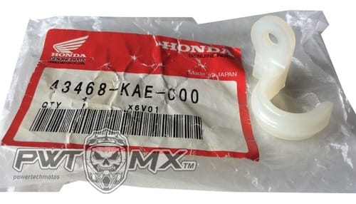 SOPORTE GUIA FLEXIBLE DE FRENO TRASERO HONDA XR 400 96 - 97