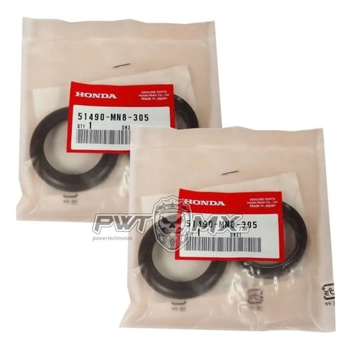 KIT 2 RETEN SUSPENSION BARRAL DELANTERO HONDA CBR 600 F2 93