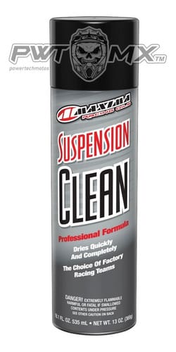 LIMPIADOR DESENGRASANTE DE SUSPENSIONES Y MONOSHOCK - MAXIMA