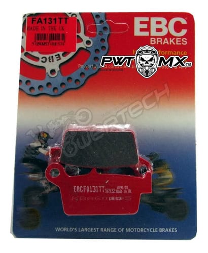 PASTILLA FRENO TRASERO EBC HONDA XR 600 1991 - 2000 FA131TT